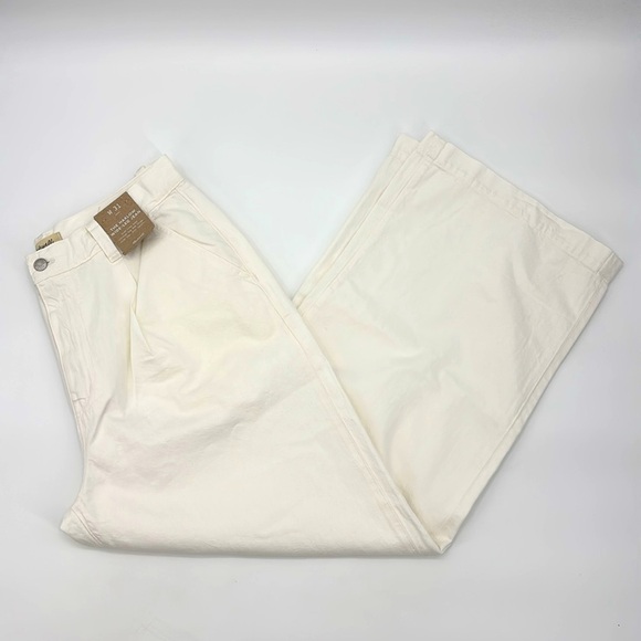 Madewell Harlow Wide-Leg Jean: Airy Denim Edition Tile White size 31 NWT NO670 - Picture 7 of 14